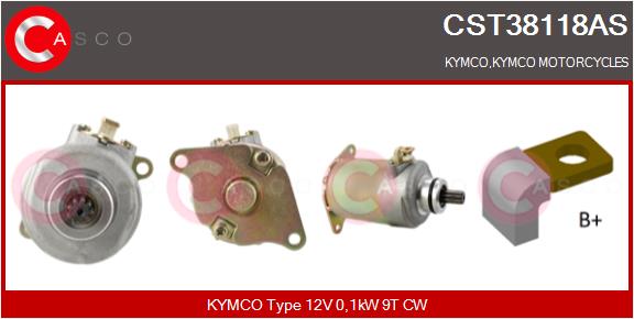 Starter CST38118AS CASCO