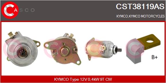 Starter CST38119AS CASCO