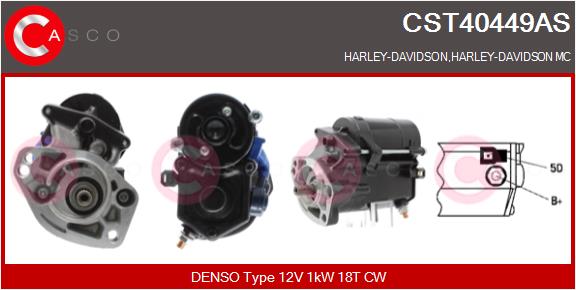 Starter CST40449AS CASCO