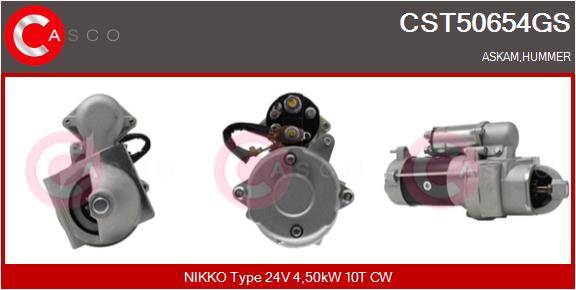 Starter CST50654GS CASCO