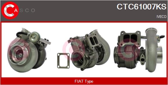 Compresor,sistem de supraalimentare CTC61007KS CASCO