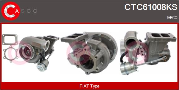 Compresor,sistem de supraalimentare CTC61008KS CASCO