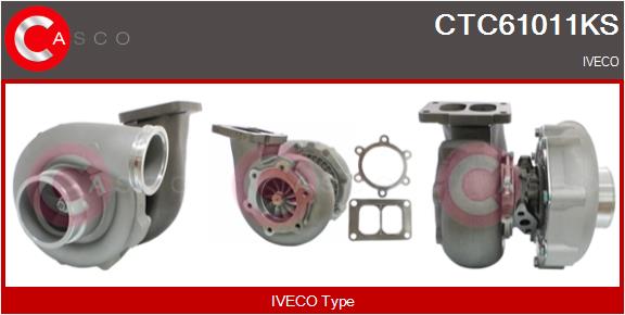 Compresor,sistem de supraalimentare CTC61011KS CASCO