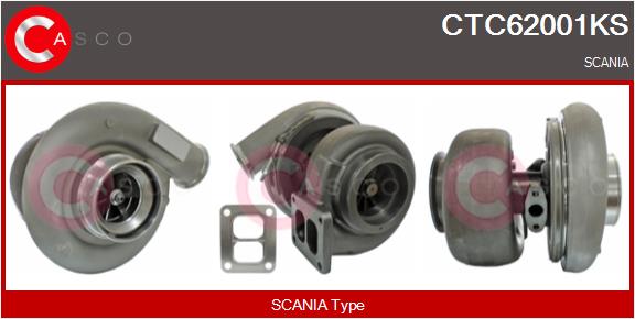 Compresor,sistem de supraalimentare CTC62001KS CASCO