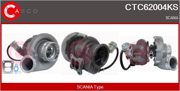 Compresor,sistem de supraalimentare CTC62004KS CASCO