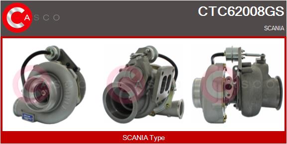 Compresor,sistem de supraalimentare CTC62008GS CASCO