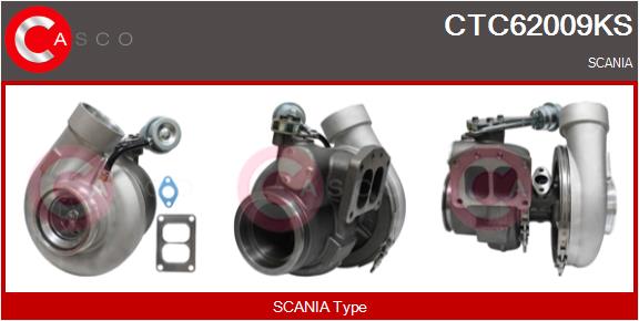 Compresor,sistem de supraalimentare CTC62009KS CASCO