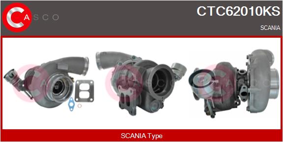Compresor,sistem de supraalimentare CTC62010KS CASCO