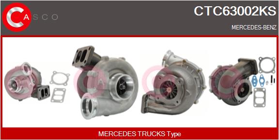 Compresor,sistem de supraalimentare CTC63002KS CASCO
