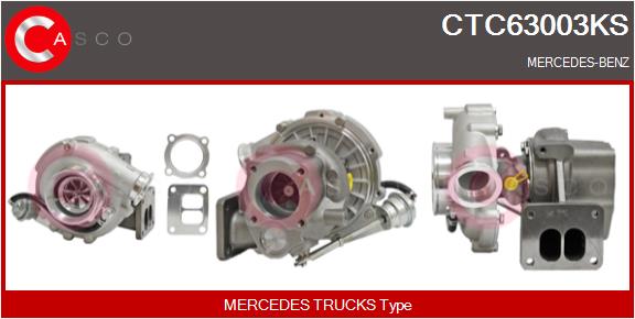 Compresor,sistem de supraalimentare CTC63003KS CASCO