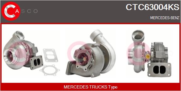 Compresor,sistem de supraalimentare CTC63004KS CASCO