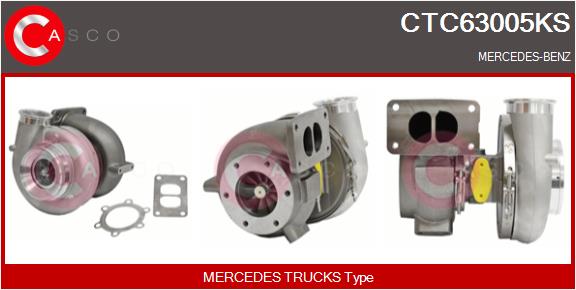 Compresor,sistem de supraalimentare CTC63005KS CASCO