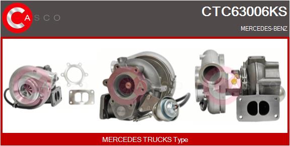 Compresor,sistem de supraalimentare CTC63006KS CASCO