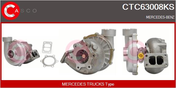 Compresor,sistem de supraalimentare CTC63008KS CASCO