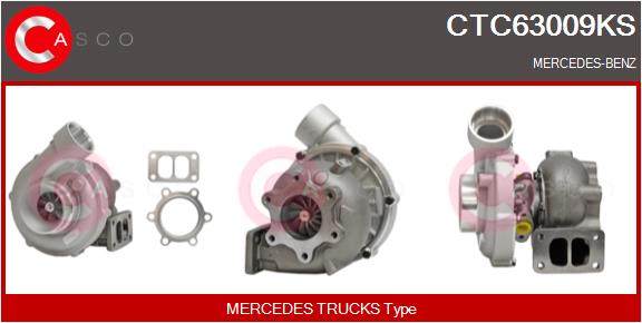 Compresor,sistem de supraalimentare CTC63009KS CASCO