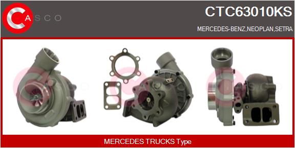 Compresor,sistem de supraalimentare CTC63010KS CASCO