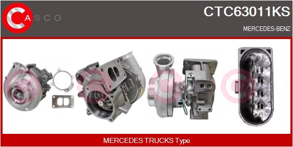 Compresor,sistem de supraalimentare CTC63011KS CASCO