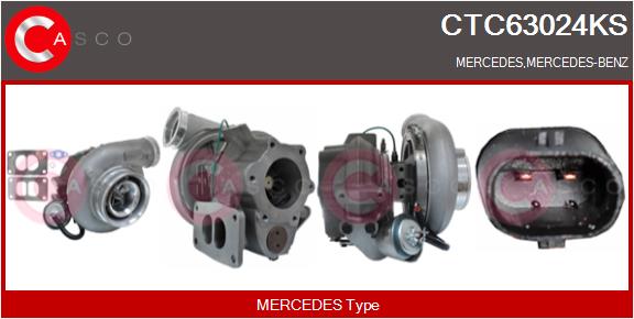 Compresor,sistem de supraalimentare CTC63024KS CASCO