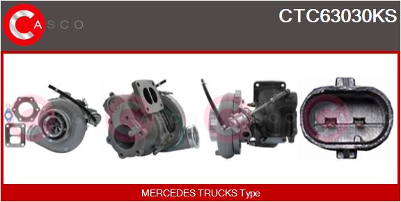 Compresor,sistem de supraalimentare CTC63030KS CASCO