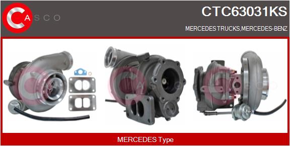 Compresor,sistem de supraalimentare CTC63031KS CASCO