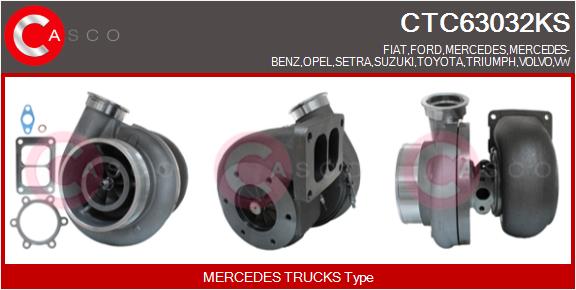 Compresor,sistem de supraalimentare CTC63032KS CASCO