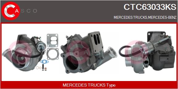 Compresor,sistem de supraalimentare CTC63033KS CASCO
