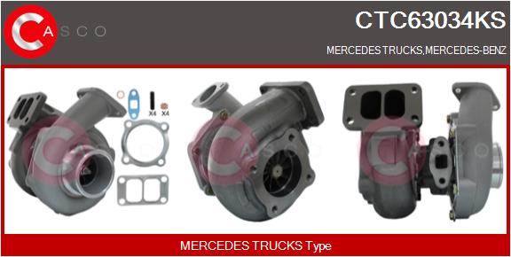 Compresor,sistem de supraalimentare CTC63034KS CASCO