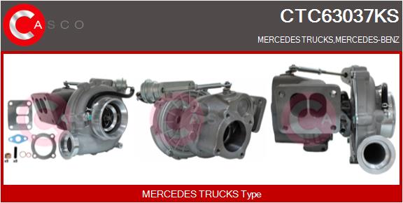 Compresor,sistem de supraalimentare CTC63037KS CASCO