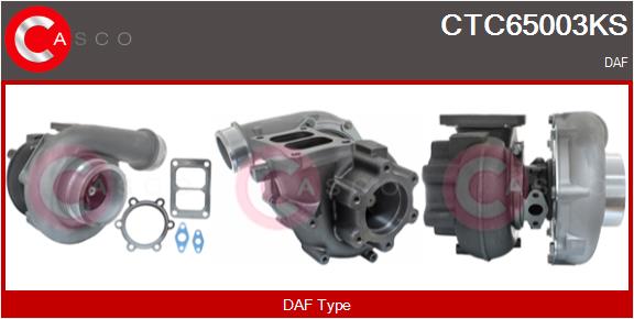 Compresor,sistem de supraalimentare CTC65003KS CASCO