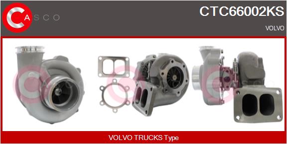 Compresor,sistem de supraalimentare CTC66002KS CASCO