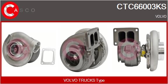 Compresor,sistem de supraalimentare CTC66003KS CASCO