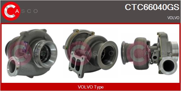 Compresor,sistem de supraalimentare CTC66040GS CASCO
