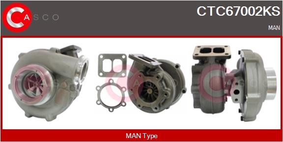 Compresor,sistem de supraalimentare CTC67002KS CASCO