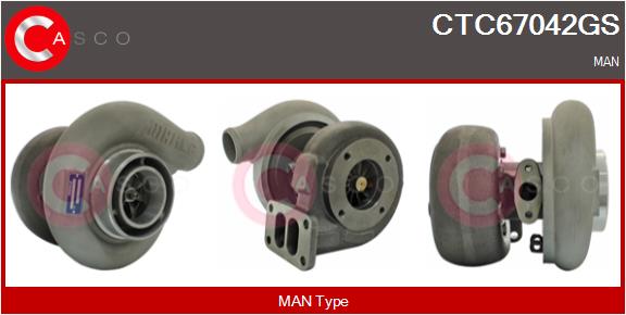 Compresor,sistem de supraalimentare CTC67042GS CASCO