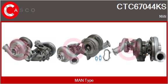 Compresor,sistem de supraalimentare CTC67044KS CASCO