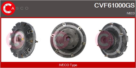 Cupla, ventilator radiator CVF61000GS CASCO