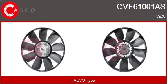 Cupla, ventilator radiator CVF61001AS CASCO