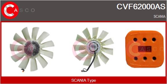 Cupla, ventilator radiator CVF62000AS CASCO