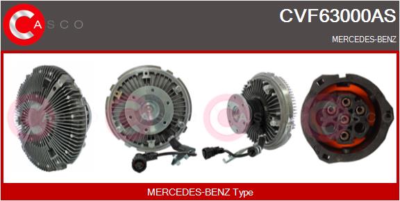 Cupla, ventilator radiator CVF63000AS CASCO