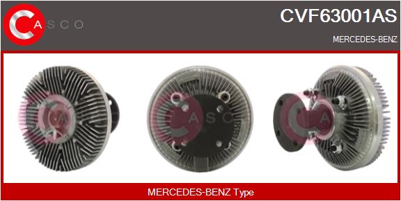 Cupla, ventilator radiator CVF63001AS CASCO