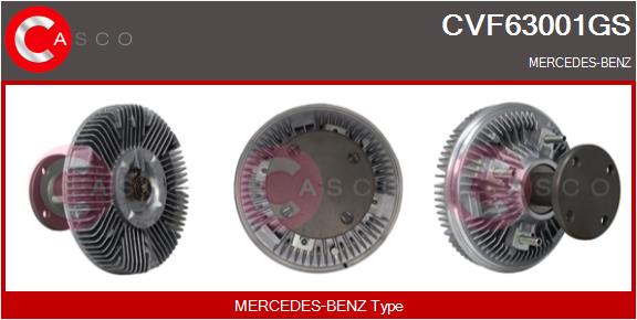Cupla, ventilator radiator CVF63001GS CASCO