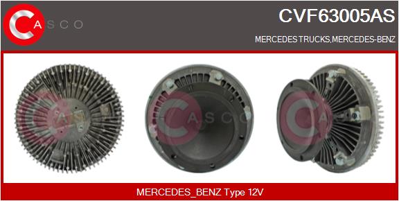 Cupla, ventilator radiator CVF63005AS CASCO