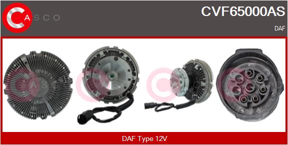 Cupla, ventilator radiator CVF65000AS CASCO