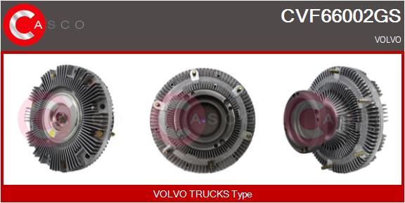 Cupla, ventilator radiator CVF66002GS CASCO