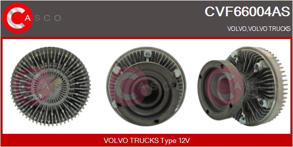Cupla, ventilator radiator CVF66004AS CASCO