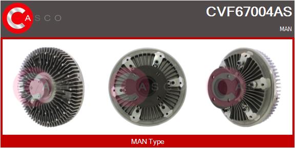 Cupla, ventilator radiator CVF67004AS CASCO