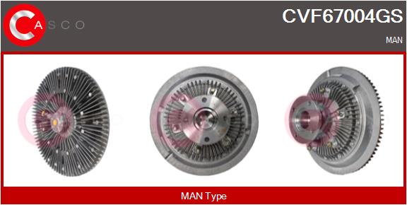 Cupla, ventilator radiator CVF67004GS CASCO