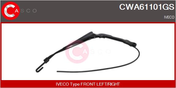 Brat stergator, parbriz CWA61101GS CASCO