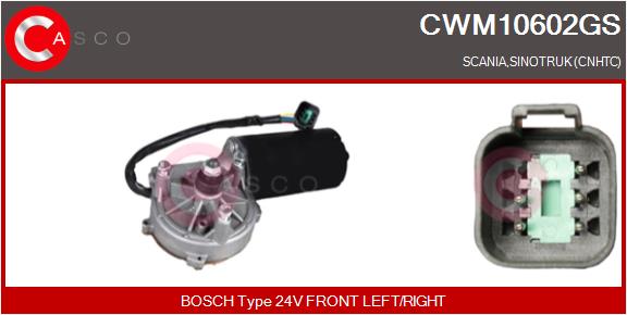 Motor stergator CWM10602GS CASCO