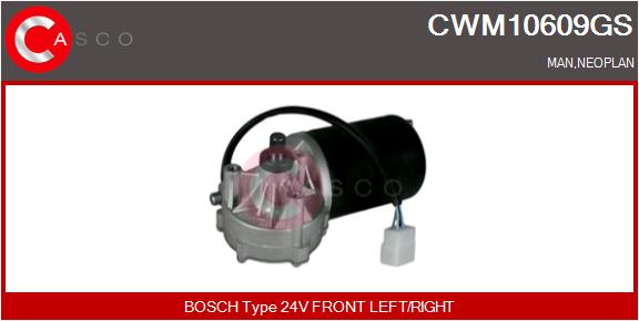 Motor stergator CWM10609GS CASCO
